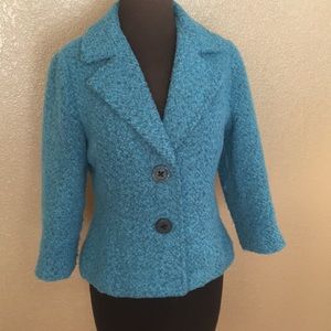 Cabi light teal blazer, size 6